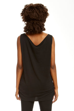 
            
                Load image into Gallery viewer, Ruched Tank Microfiber Knit
            
        