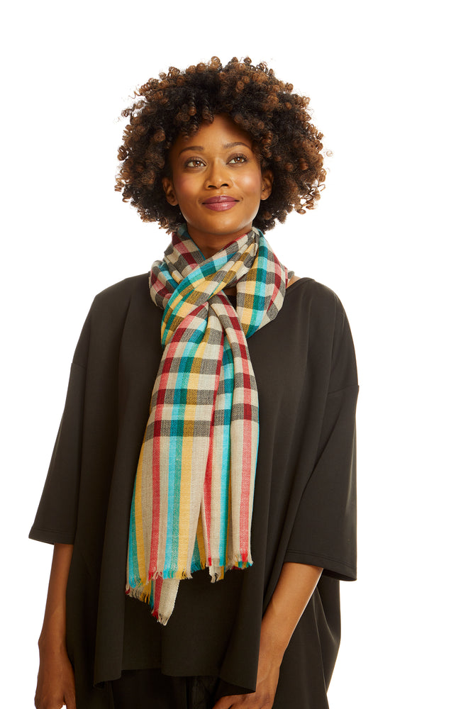 
            
                Load image into Gallery viewer, Cashmere Scarf Flattery Print
            
        