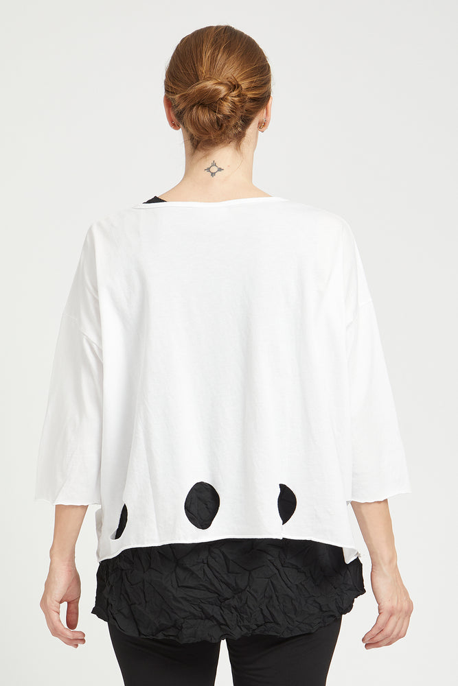 
            
                Load image into Gallery viewer, Holey Cotton T-Shirt
            
        